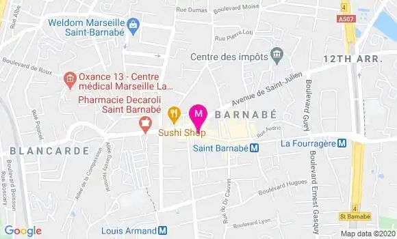 Localisation Dr Souaad Benali