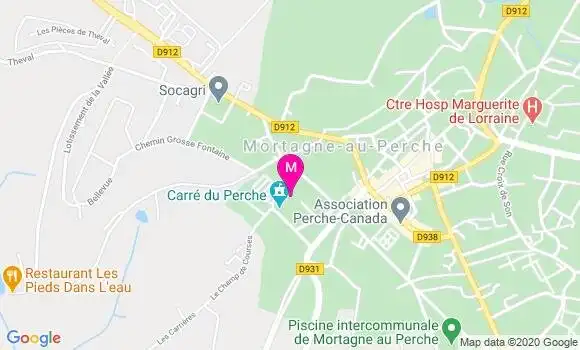 Localisation Dr Roch Prevost
