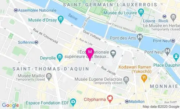 Localisation Dr Corinne Castelnau Marchand