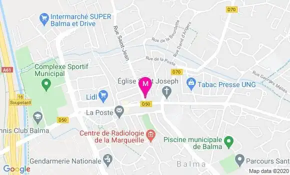 Localisation Dr François Félicé