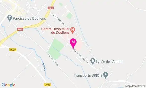 Localisation Dr Caroline Savary Leber