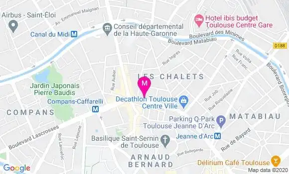 Localisation Dr Patricia Bagnati