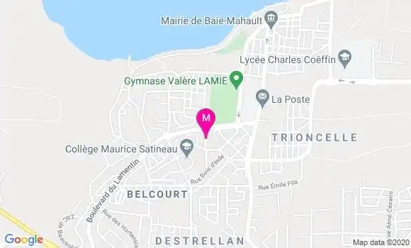 Localisation Dr Raymond Lemaistre
