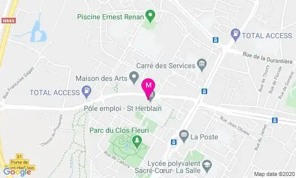 Localisation Dr Carole Cordonnier