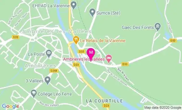 Localisation Dr Olivier Lhuissier