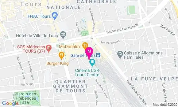 Localisation Dr Axelle Forestie