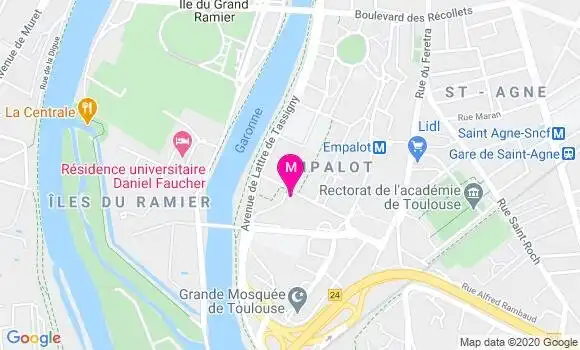 Localisation Dr Nancy Bourdoncle