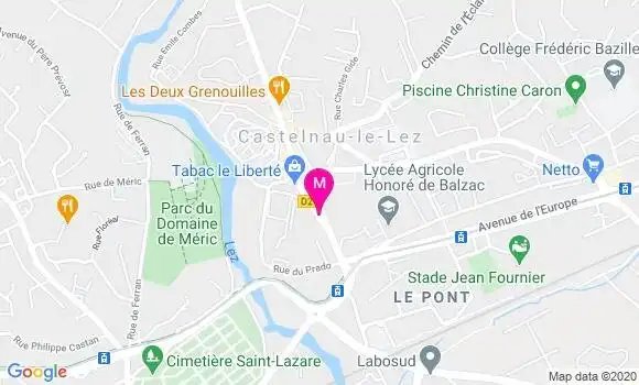 Localisation Dr Sophie Bastide