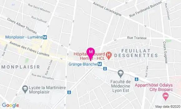 Localisation Dr Sylviane Roset Jault