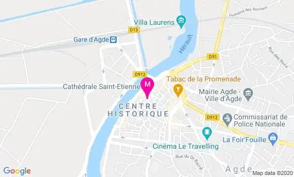 Localisation Dr Christine Jorro