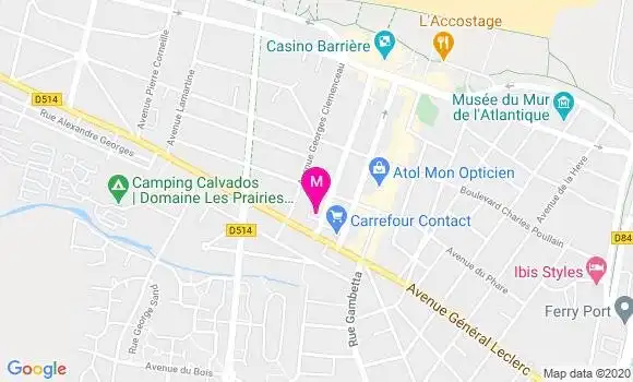 Localisation Dr Nicolas Fruchard