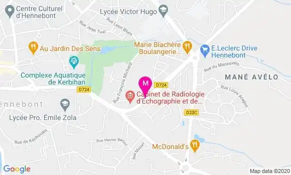 Localisation Dr Annaïck Philippe