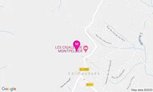Localisation Dr Chantal Zanone Pinguet