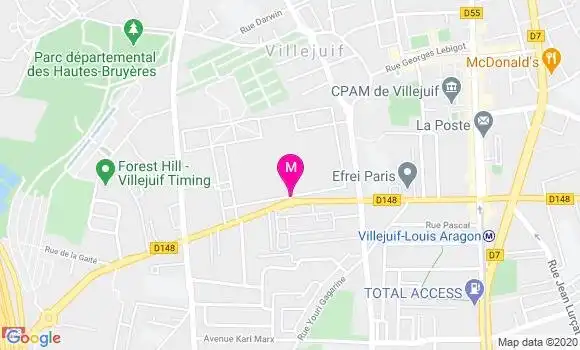 Localisation Dr Florence Amin Handjani