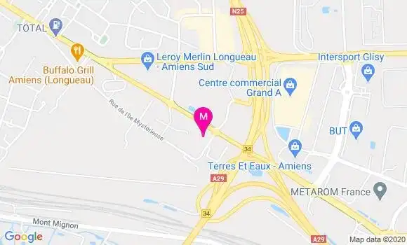 Localisation Dr Fabienne Boucquez