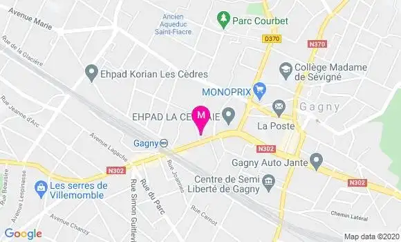 Localisation Dr Lionel Covo
