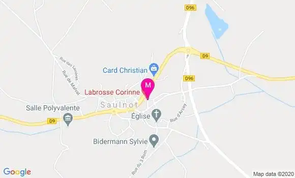 Localisation Dr Corinne Labrosse