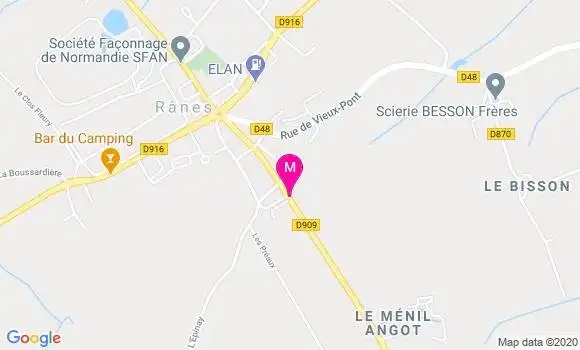 Localisation Dr Patrick Chaboisson