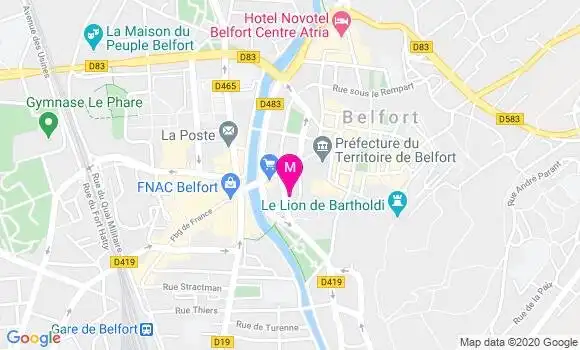 Localisation Dr Jean Luc Cabrol