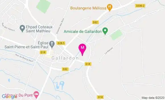 Localisation Dr Catherine Lasnier
