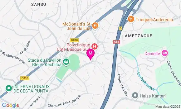 Localisation Dr David Brousse