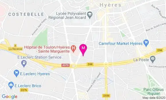 Localisation Dr Fabienne Sermier Remillon