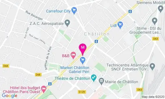 Localisation Dr Laurence Patry