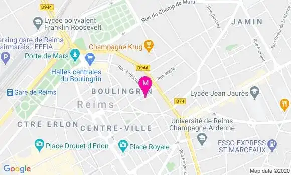 Localisation Dr Didier Delavelle