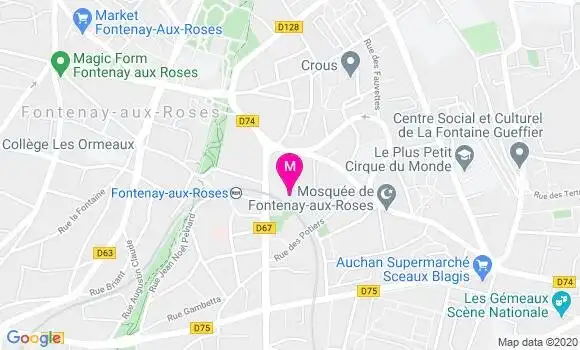 Localisation Dr Franck Soyez
