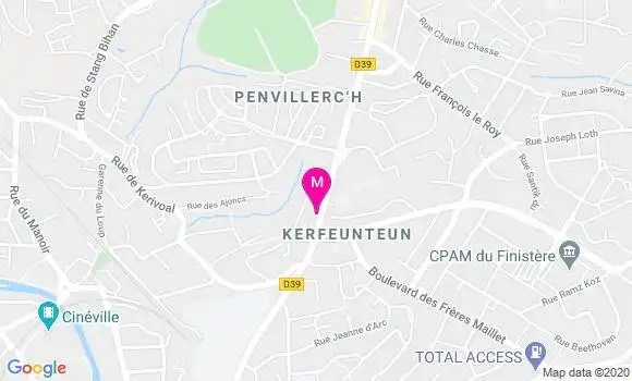 Localisation Dr Yann Guays