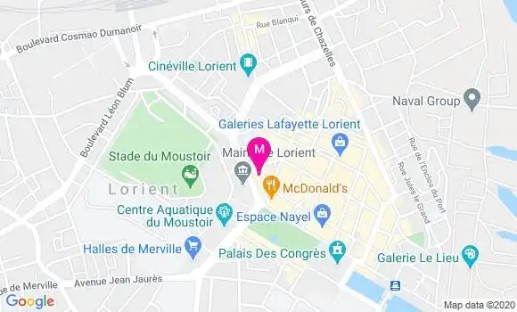 Localisation Dr Serge Bigouin
