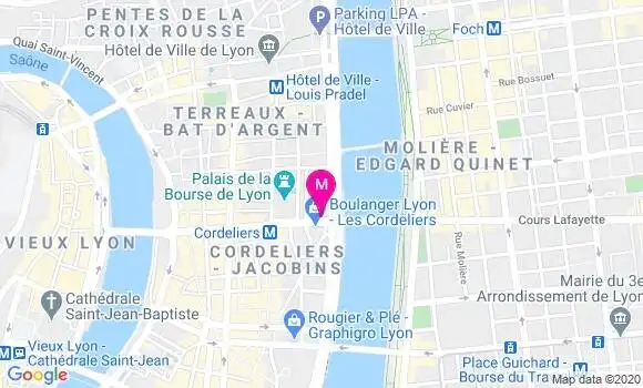 Localisation Dr Armelle Hours