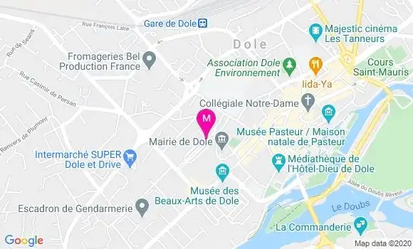 Localisation Dr Annabelle Carron