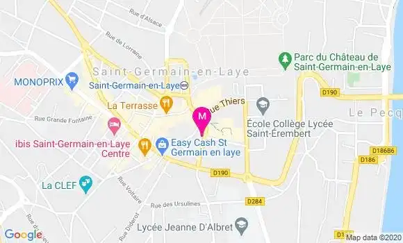 Localisation Dr Francine Thaler