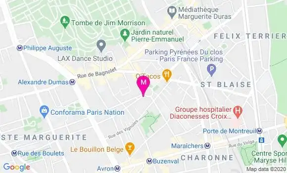 Localisation Dr Pierre Burtschell
