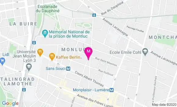 Localisation Dr Véronique Badard