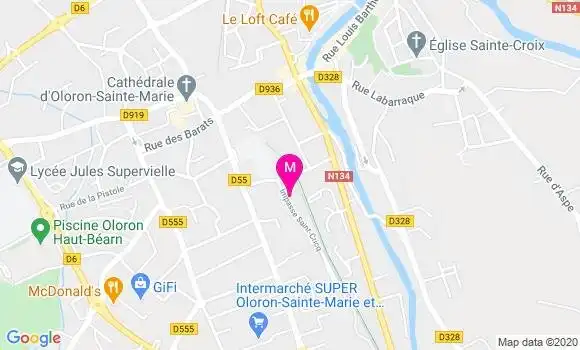Localisation Dr Olivier Larralde