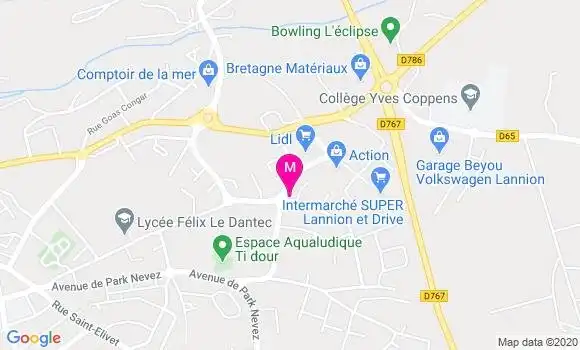 Localisation Dr Evelyne Lozac