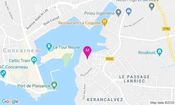 Localisation Dr Christophe Tallec