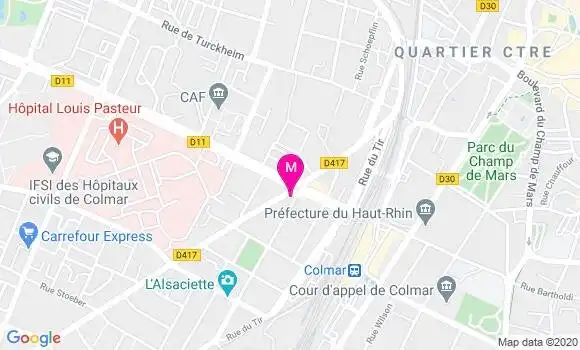 Localisation Dr Pierre Sager