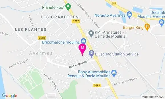 Localisation Dr Isabelle Domenech Bonet