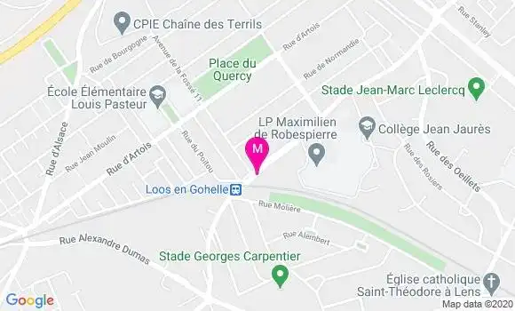 Localisation Dr Eric Plewka