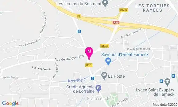 Localisation Dr Catherine Dalvit