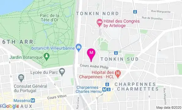 Localisation Dr Emilie Greif