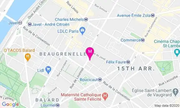 Localisation Dr Jean Philippe Flouzat