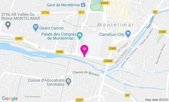 Localisation Dr Alexandre Alies