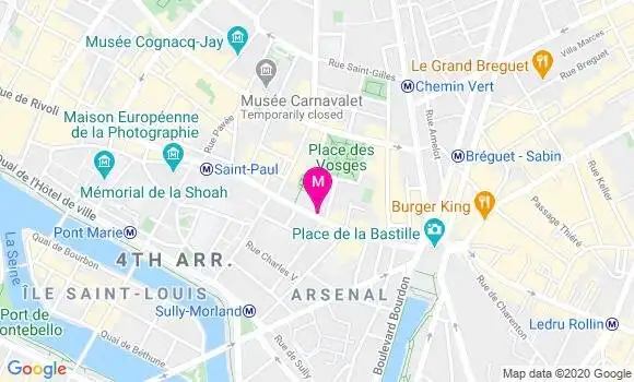 Localisation Dr Corinne Ohayon