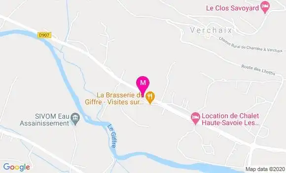 Localisation Dr Catherine Bouvier