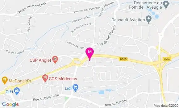 Localisation Dr Carine Darlon