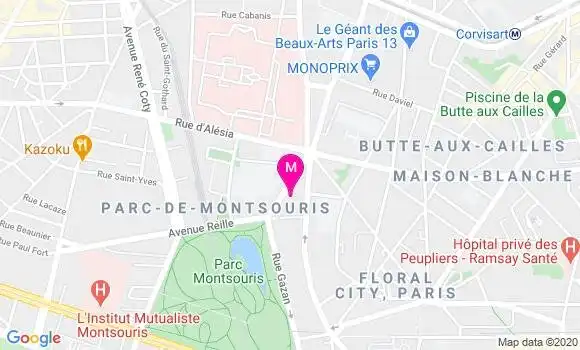 Localisation Dr Lydia Schenker Montaignac